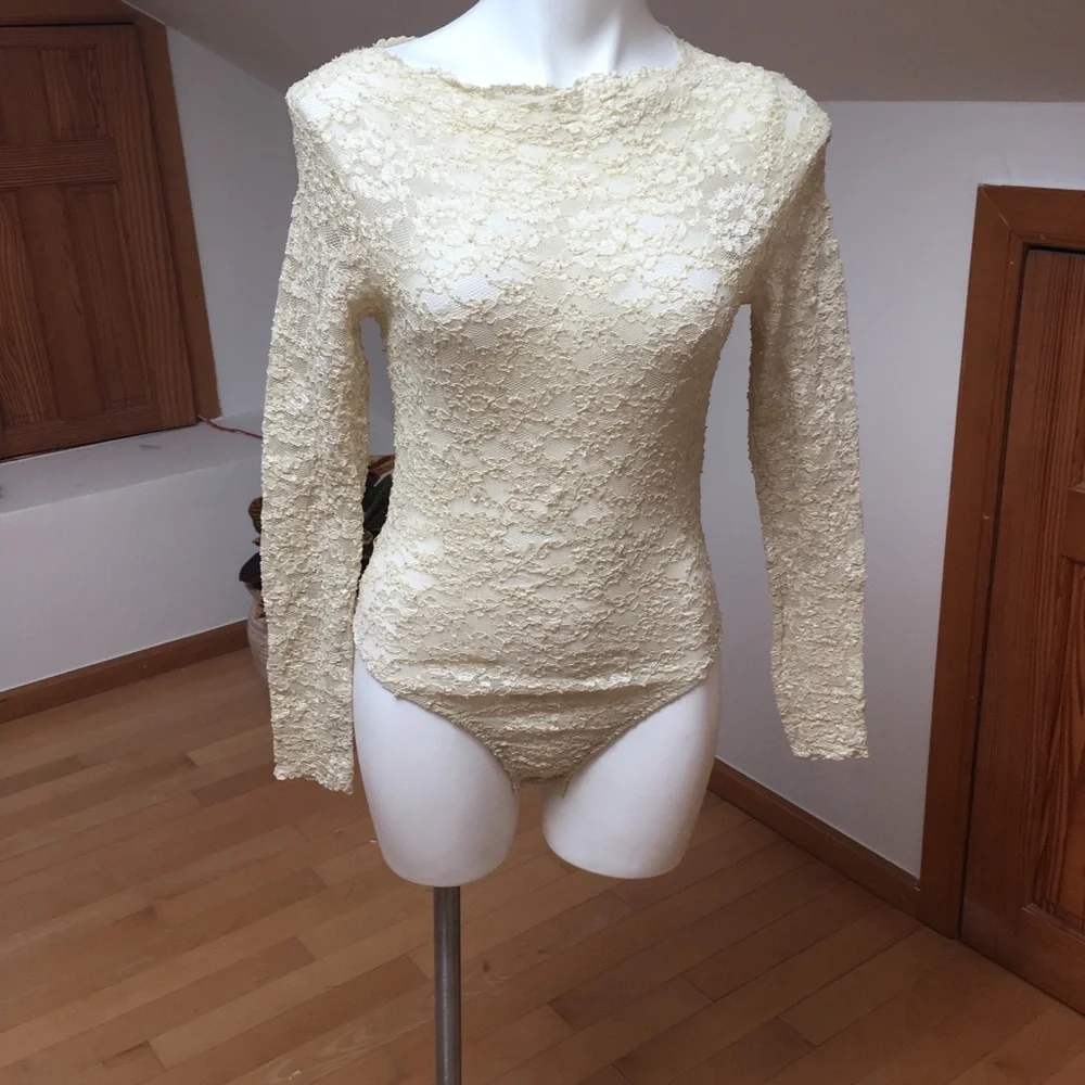 Vintage Victoria’s Secret lace body suit